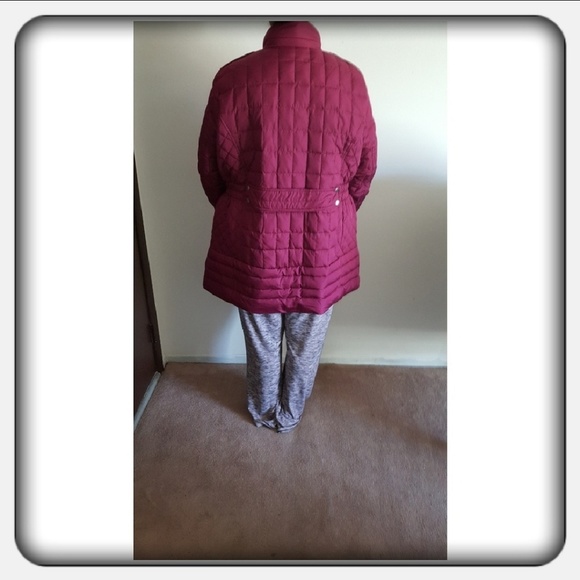 Woman's Mauve Colored Coat Size 2X - Picture 6 of 6